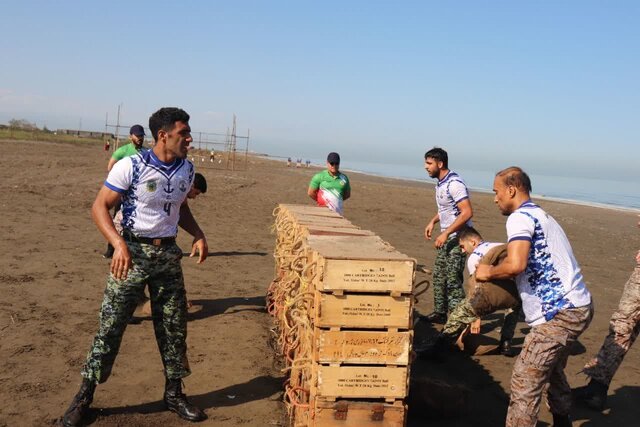 اولین مسابقات رزمی نداجا «جام مروارید» در گیلان برگزار شد