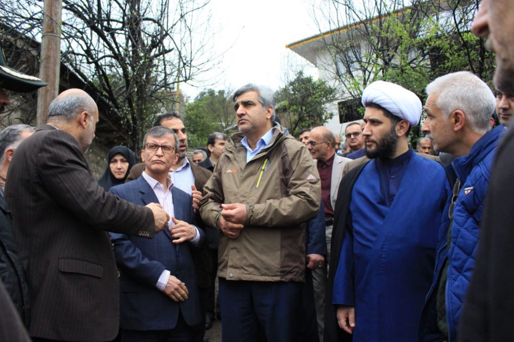  اسکان مردم مناطق آسیب‌دیده روستای لیلیم املش در مکانی دیگر